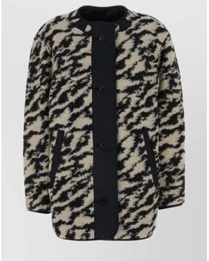 Isabel Marant Reversible Wool Jacket - Black