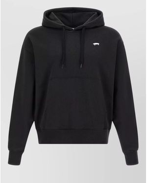 Vans Salton Loose Hoodie Front Pocket Hood - Blue