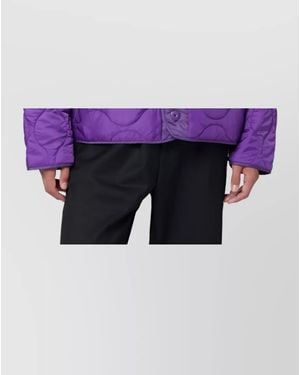 OAMC Padded Combat Liner Jacket - Purple