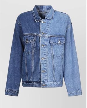 E.L.V. Denim Denim Jacket - Blue