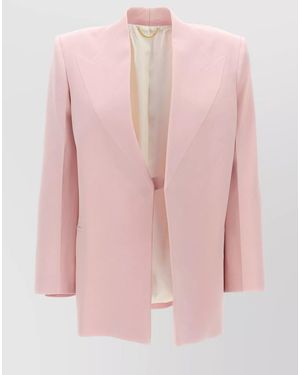 Victoria Beckham Single-Breasted Blazer - Pink