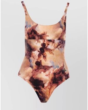Vivienne Westwood Printed One-Piece Swimsuit - Pink