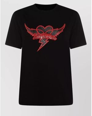 Zadig & Voltaire Cotton Short-Sleeve T-Shirt - Black