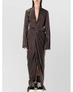 Designer Gray Wrap Dresses for Women - Up to 70% off | Lyst