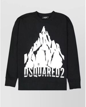 DSquared² Cotton Sweatshirt - Black