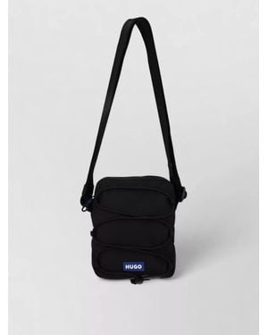 HUGO Recycled Polyester Crossbody Bag - White