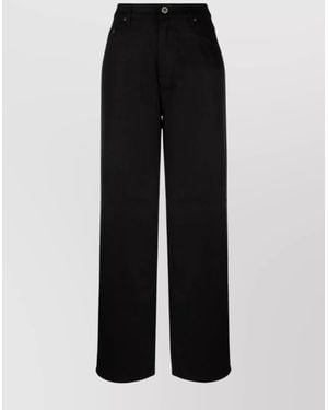 ROTATE BIRGER CHRISTENSEN Wide-Leg Trousers - Black
