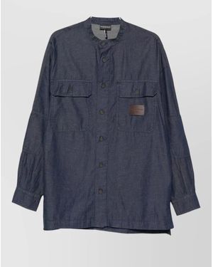 Emporio Armani Denim Shirt Jacket - Blue