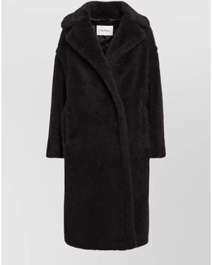 Max Mara Faux Fur Jacket - Black