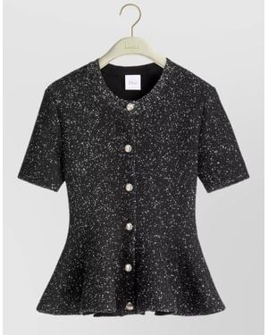 Dior Fine-Knit Cardigan - Black