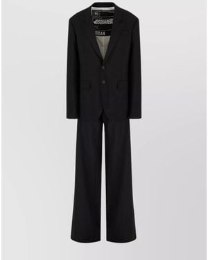 DSquared² Virgin Wool Suit - Black