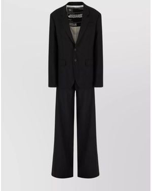 DSquared² Virgin Wool Suit - Black