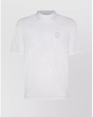 Brunello Cucinelli Crew Neck Short Sleeve T-Shirt Regular Fit - White