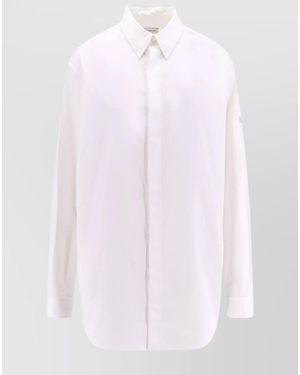 Moncler Genius Cotton Long-Sleeve Shirt - White
