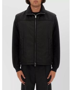Gucci Nylon Regular-Fit Vest - Black