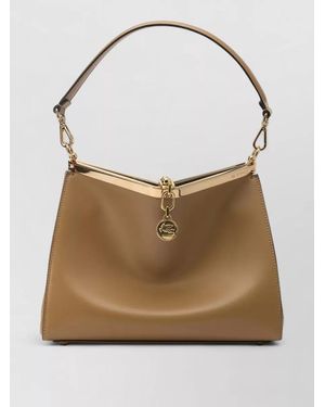 Etro Vela Top Handle Shoulder Bag - Brown