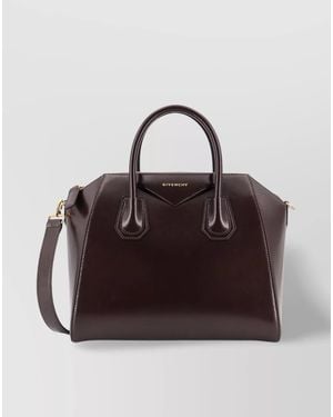 Givenchy Small Leather Bag Double Handle - Metallic