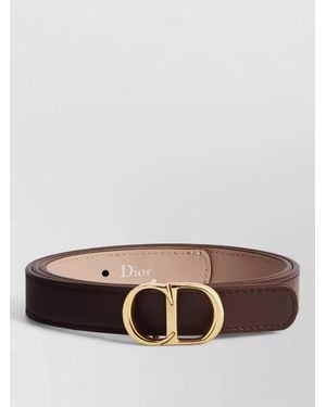 Dior Signature Belt Adjustable Reversible Design - Gray