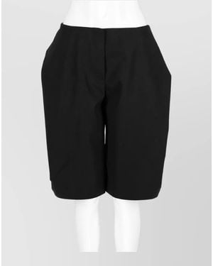Jacquemus Virgin Wool Tailored Trousers - Black