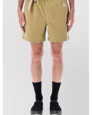 Nike Acg Elasticised Waistband Outdoor Shorts - Natural