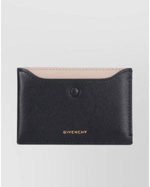 Givenchy Leather Cardholder - Grey