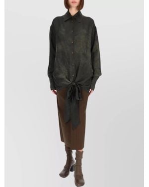 Uma Wang Tubby Shirt - Black