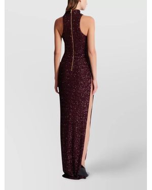 Balmain Mini Dress - Purple