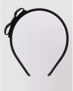 Ferragamo Fabric Hairband - Black