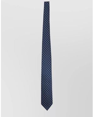 Tom Ford Silk Polka Dot Tie - Blue