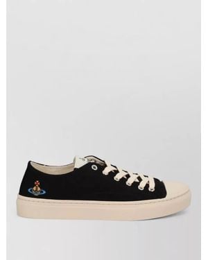 Vivienne Westwood Cotton Low-Top Trainers - Black
