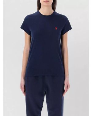 Polo Ralph Lauren Cotton Jersey Logo-Embroidered T-Shirt - Blue