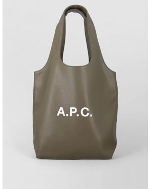 A.P.C. Ninon Small Recycled Leather Tote Bag - Multicolor