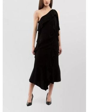Moschino Viscose Midi Dress - Black