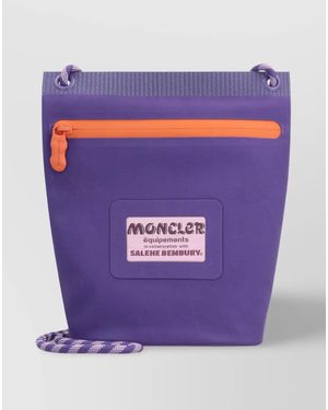 Moncler Nylon Clutch Bag - Purple