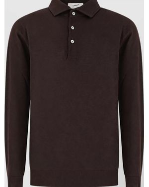 Lardini Polo Sweater - Black