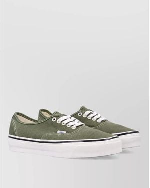 Vans Canvas Lace-Up Sneakers - Multicolor
