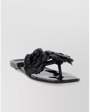 Coperni Silicone Flower Flat Sandals - Multicolour