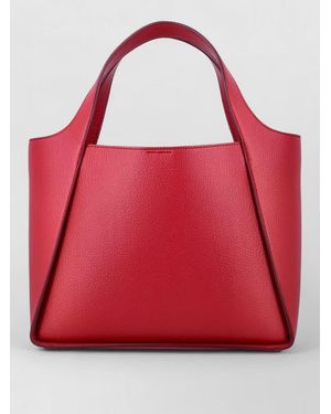 Stella McCartney Vegan Alter Mat Shoulder Tote Bag - Red