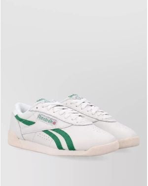 Reebok Leather Lace-Up Shoes - White