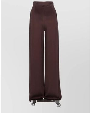 Max Mara Wide-Leg Pants - Brown