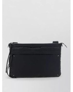 Maison Margiela Zip Computer East West Shoulder Bag - Black