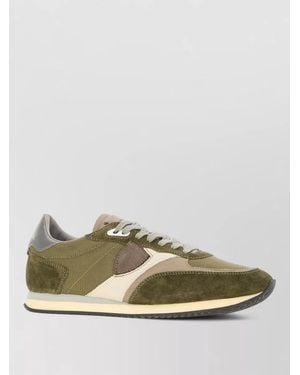 Philippe Model Leather Low-Top Sneakers - Multicolor