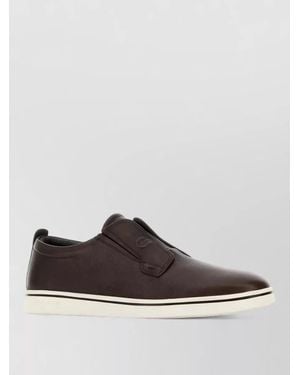 Ferragamo Alfie Slip-On Sneakers - Brown