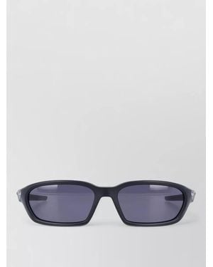 Oakley Rectangular Sunglasses Universal Fit Flat Lens Design - Blue