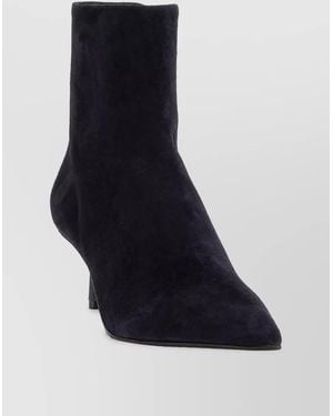 Le Silla Leather Bella Ankle Boots - Blue