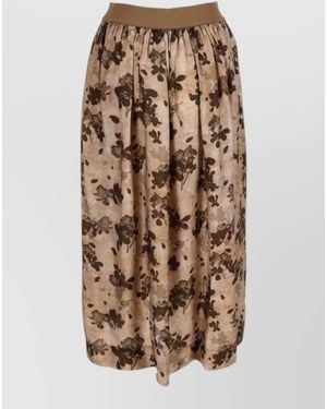 Uma Wang Full Skirt - Natural