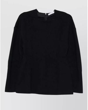 Max Mara Boat Neck Jumper - Black