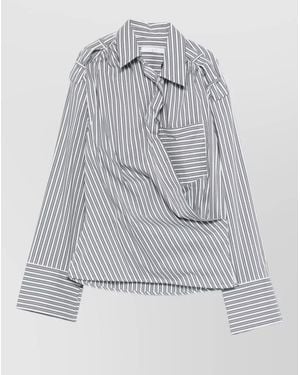 IRO Striped Shirt - Grey