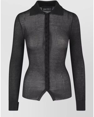 Dondup Sleeveless Knitted Top - Black