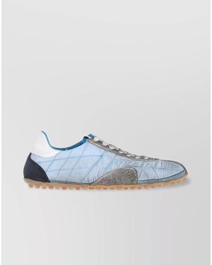 Maison Margiela Quilted Low-Top Trainers - Blue